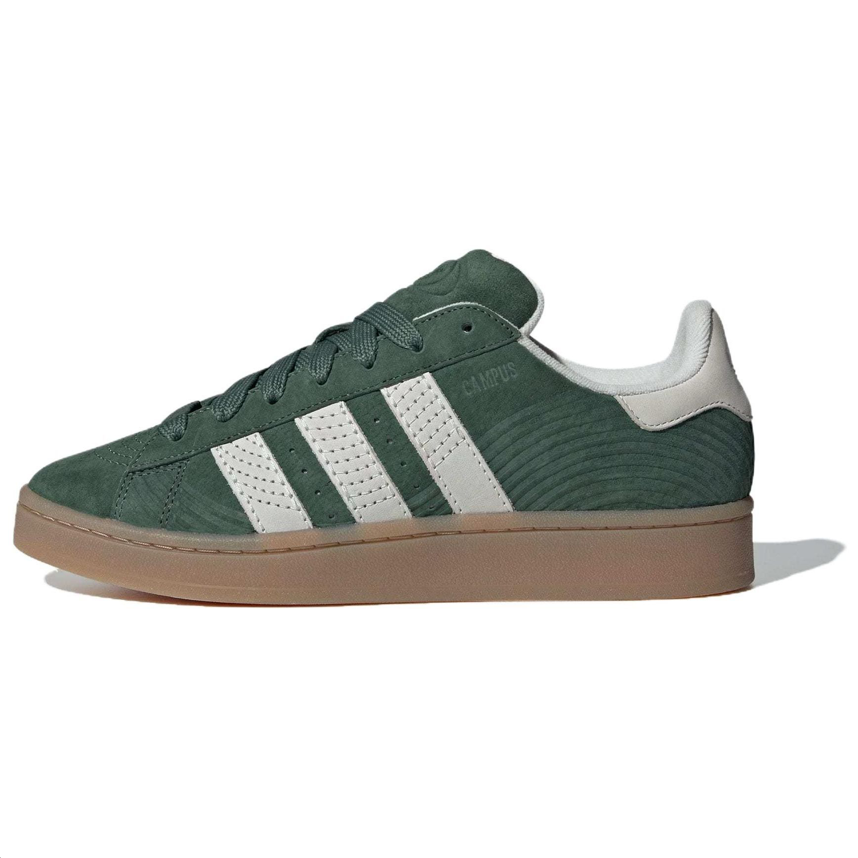 Adidas originals CAMPUS 00s comfortable casual bread shoes low top sneakers men and women same style green and white