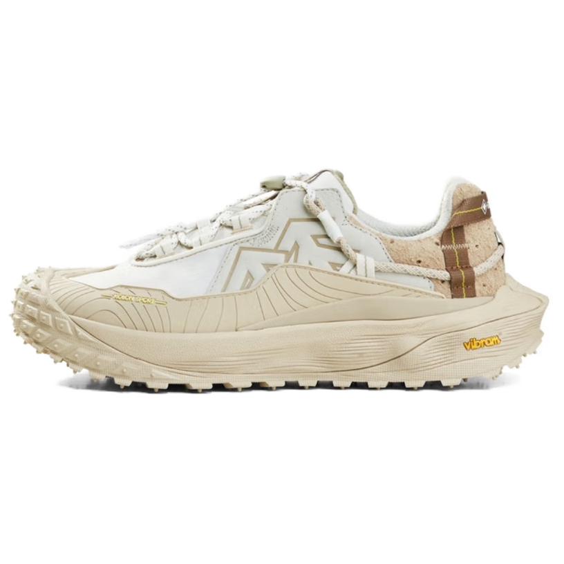 KOLON SPORT LIT CAMP Textile, Leather Comfortable Low top Hiking Shoes Unisex White
