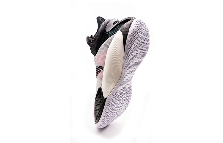 Li Ning SONIC 9 Boom Textile, Synthetic Leather, TPU Cushioning Slip Resistant Abrasion Resistant Coverage Support