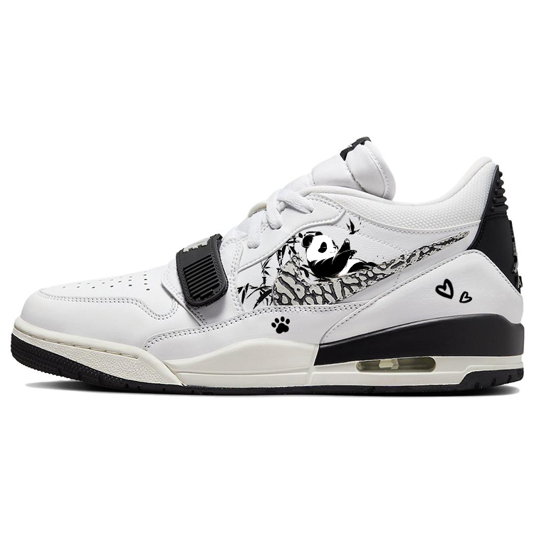 Jordan Air Jordan 1 Slip Resistant Abrasion Resistant Mid top Vintage Basketball Shoes Men’s Black White