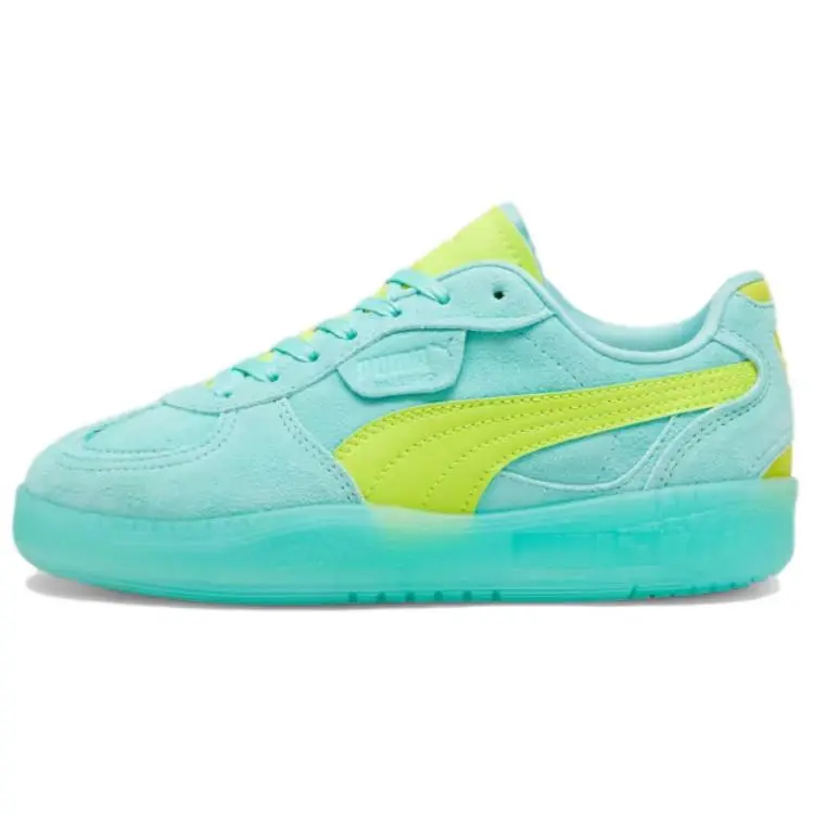 PUMA Abrasion Resistant Low top German Army Trainers Women's Mint Green