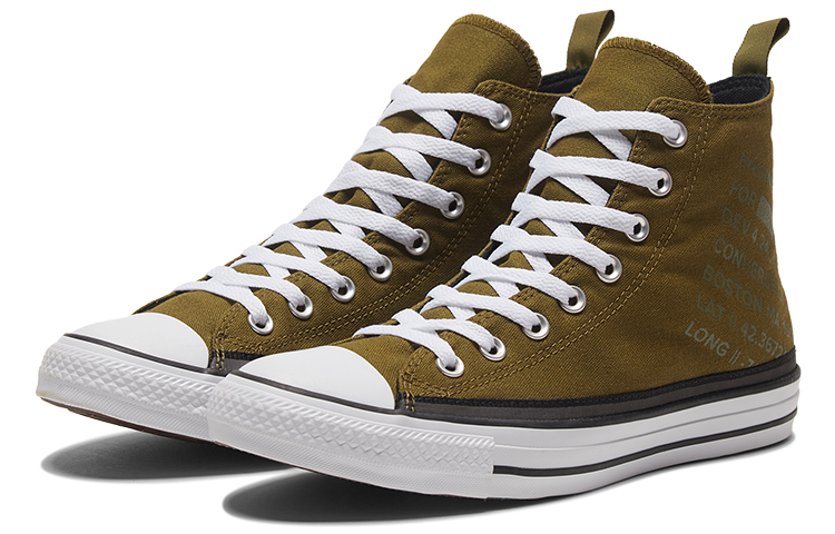 Кеды Converse Chuck Taylor All Star (темно-зеленые) — Зелёный — фото 3