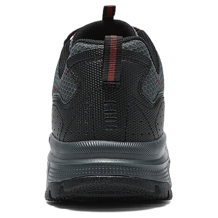 Skechers Summits At Wear resistant And Lightweight Low top Hiking Shoes Men’s Charcoal Black
