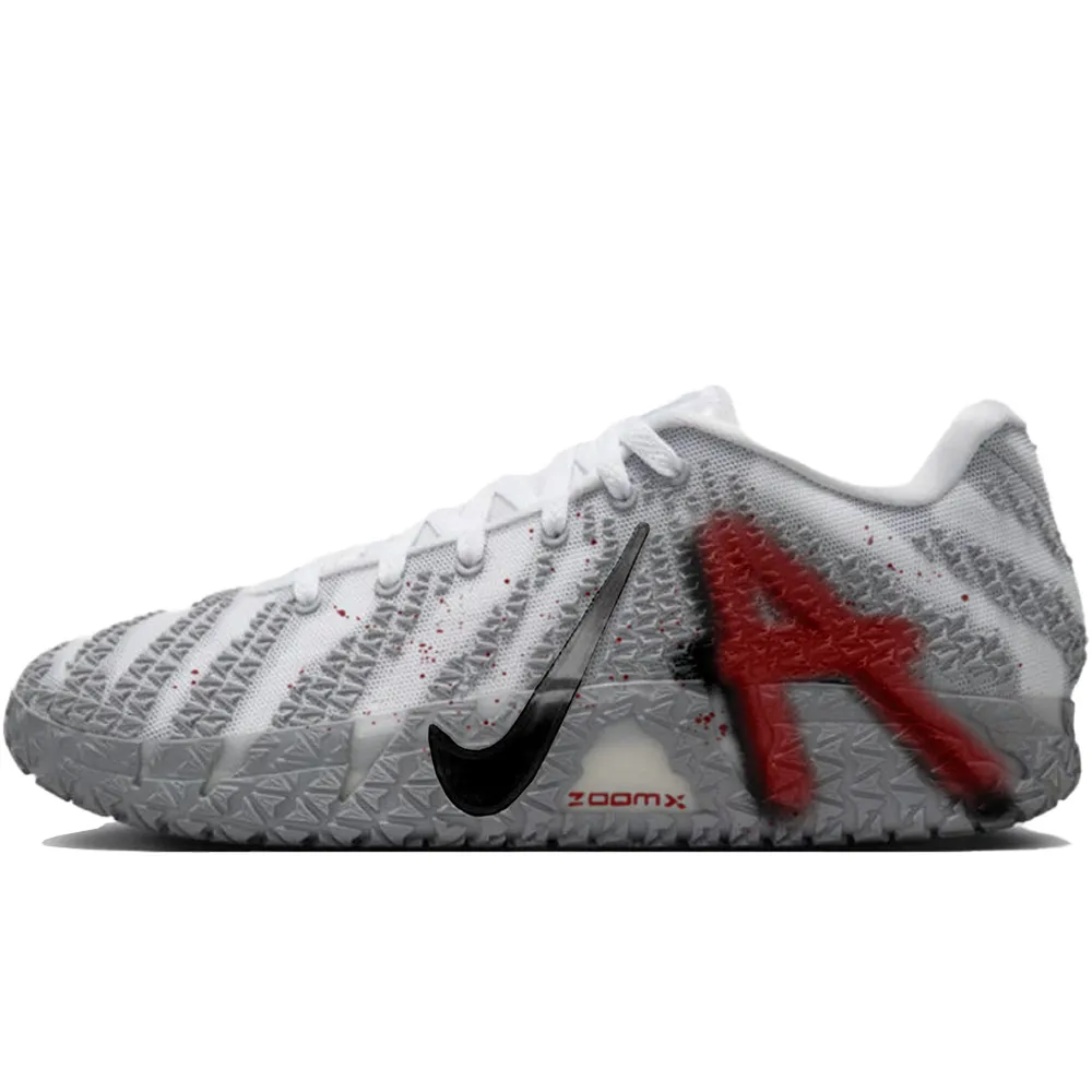 Nike Ja Morant 3 Charming Red Preserved Fruit Low top Basketball Shoes Unisex Gray Red