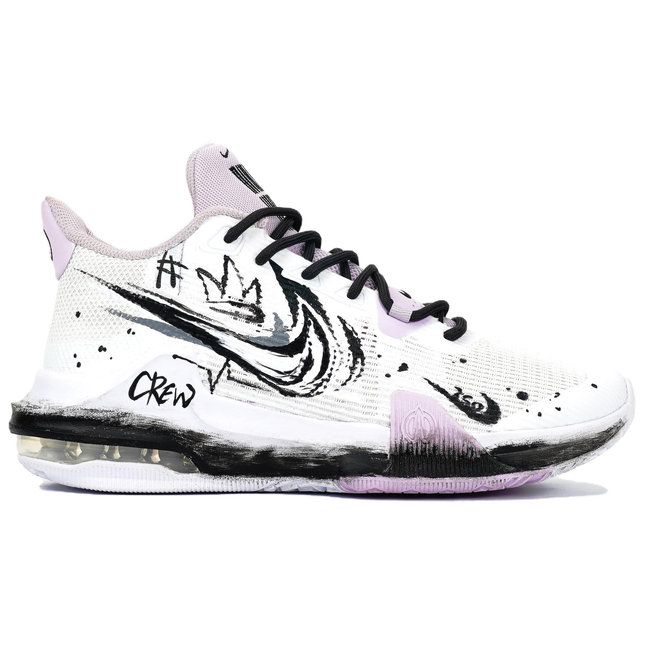 Nike Air Max Impact 3 Purple Rhythm Ink White Cushioning Slip Resistant Abrasion Resistant
