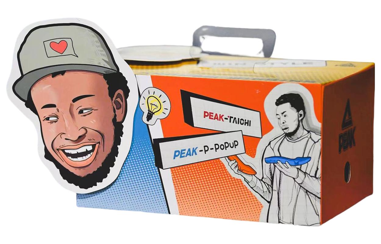 PEAK Andrew Wiggins AW1 Replaceable Edition DNA Colorway Taichi Cushioning Slip Resistant Abrasion Resistant Low top