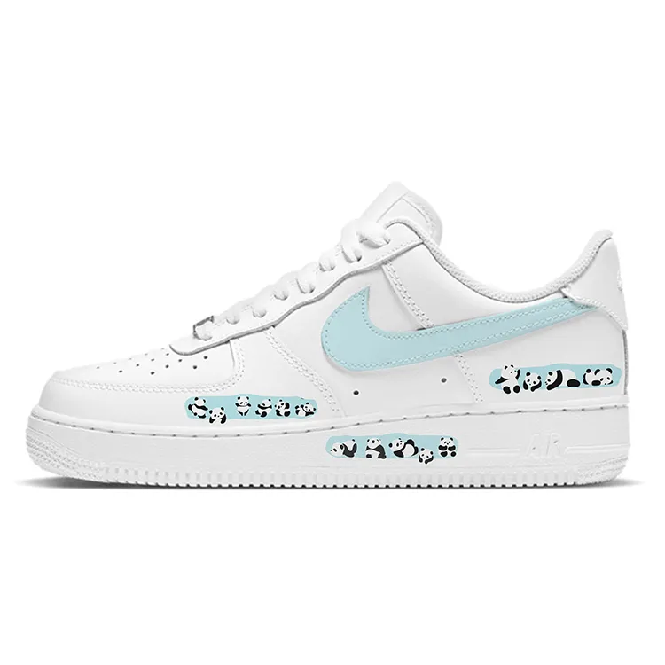 Nike Air Force 1 Skateboard Shoes Women's Low Top White