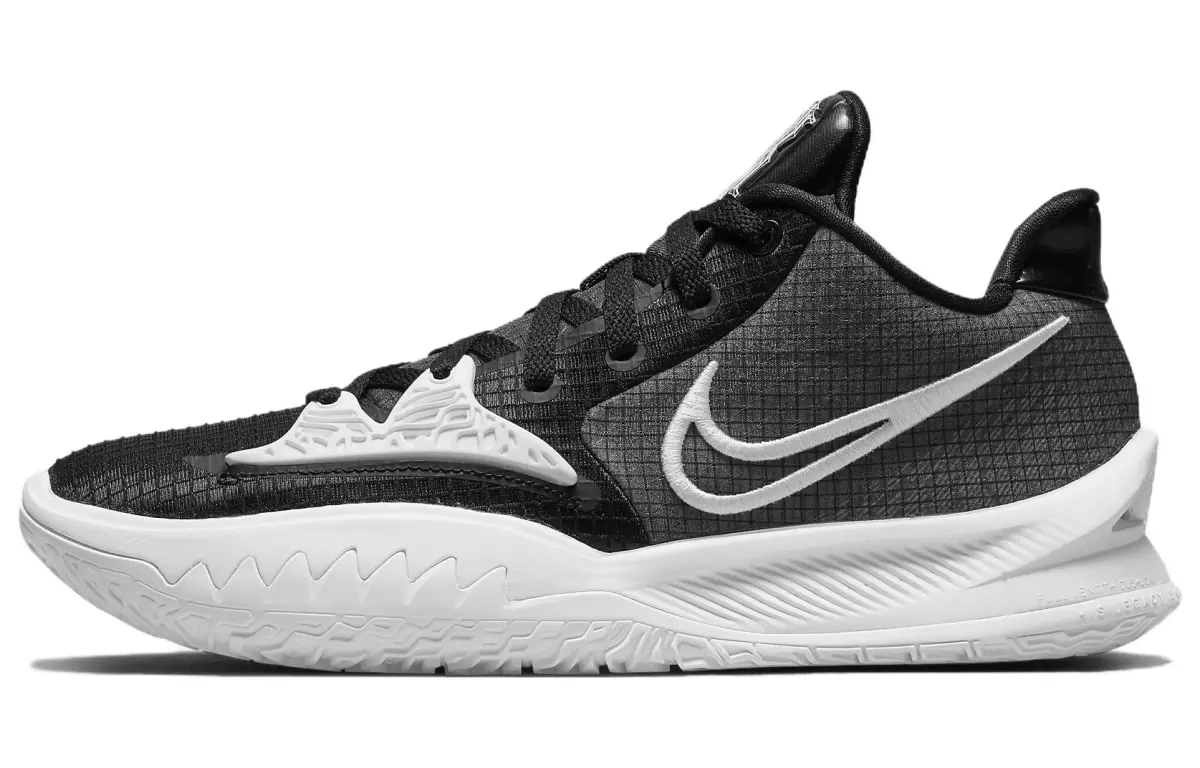 Nike Kyrie Low 4 Textile, TPU Cushioning Slip Resistant Abrasion Resistant Coverage Support Low top Basketball Shoes