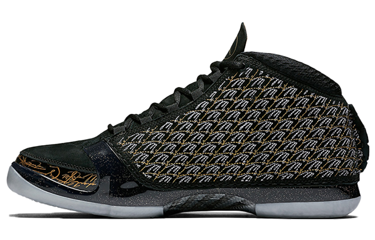 Мужские кроссовки Jordan Air Jordan 23 Trophy Room (черно-золотые)