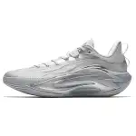 Anta Shock Wave 7 Low top Midfoot Carbon Plate Basketball Shoes Men's Silver