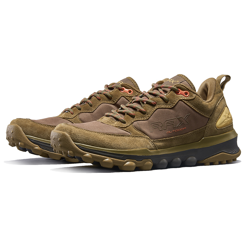 RAX Slip Resistant Low top Outdoor Shoes Men’s Brown