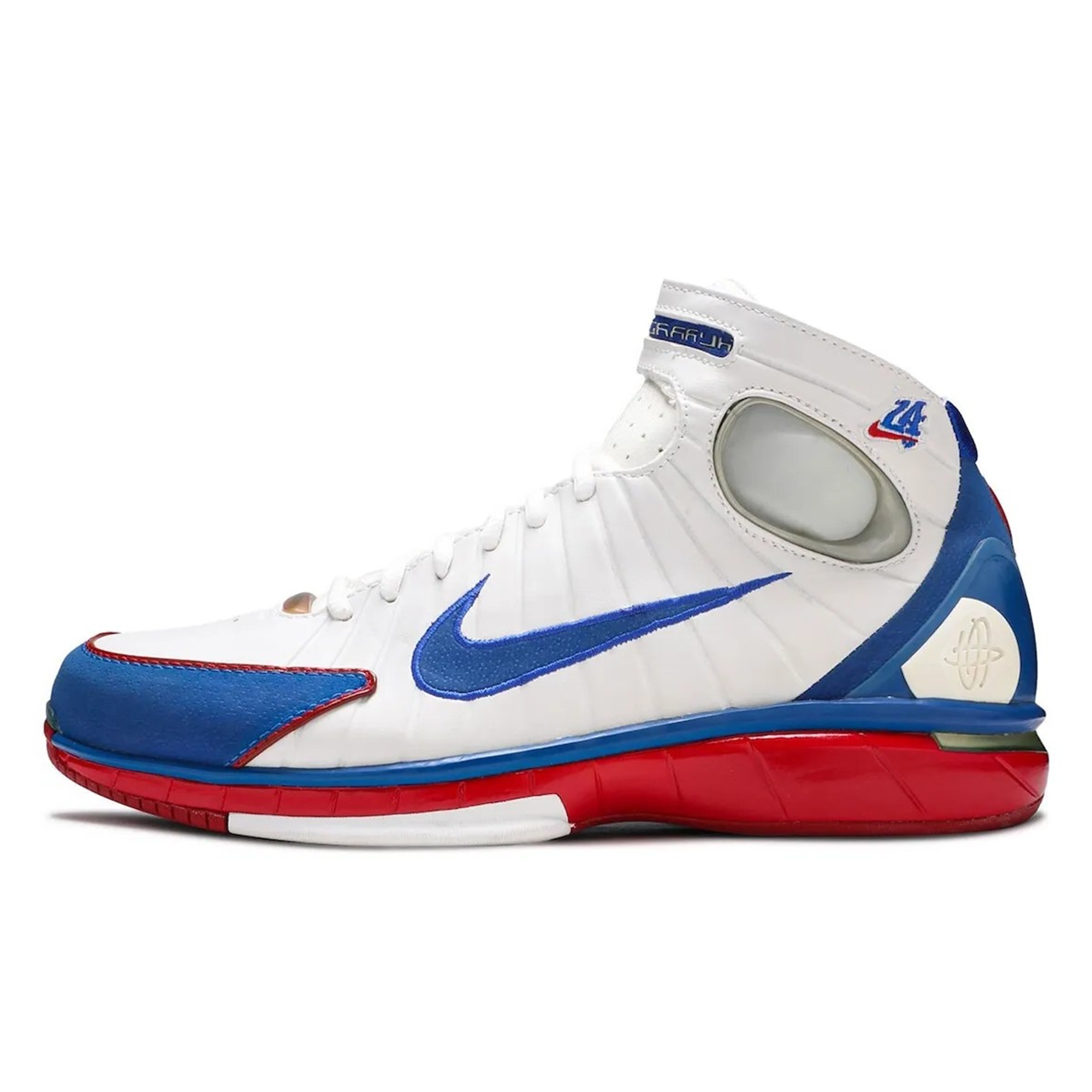 Nike 2K4 High top Basketball Shoes Men’s White Blue