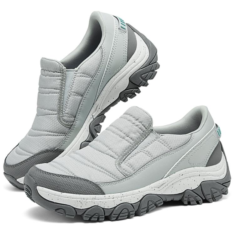 Skechers OUTDOOR Breathable Abrasion Resistant Breathable And Wear resistant Low top Hiking Shoes Women’s Light Gray