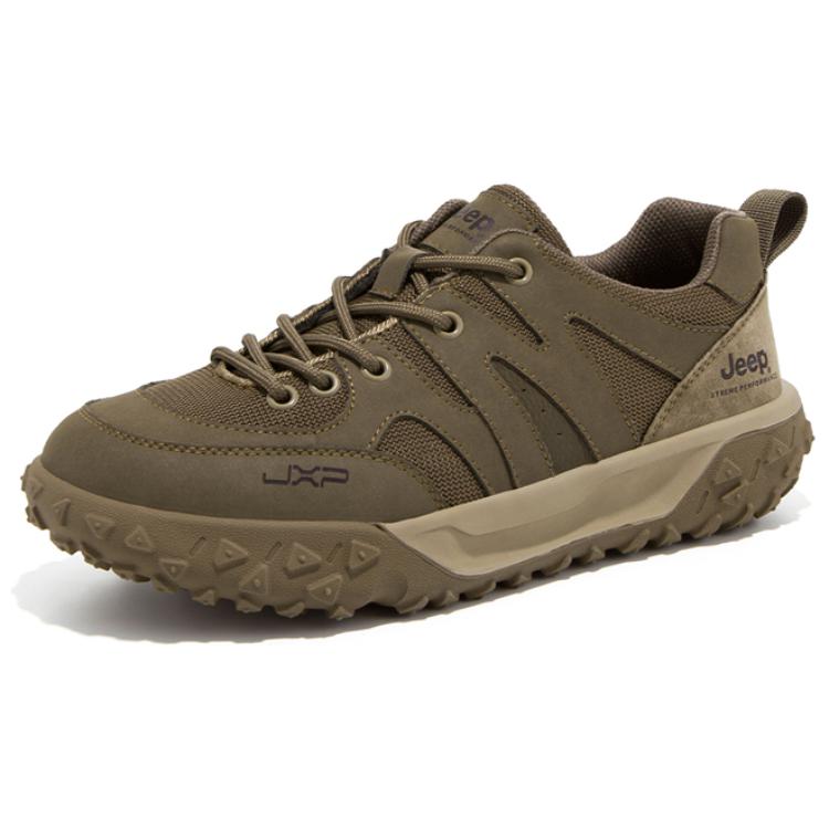 Jeep Moisture wicking Low top Mountaineering Shoes Men’s Khaki