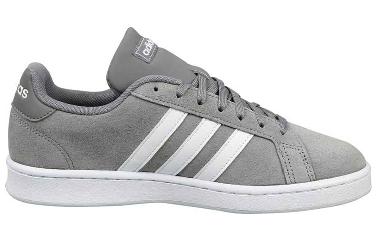 Мужские кеды adidas neo GRAND COURT (серые) — фото 2