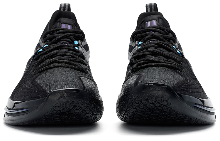 XTEP Jlin 3 JLIN3 Abrasion Resistant Low top Basketball Shoes Men’s Black White