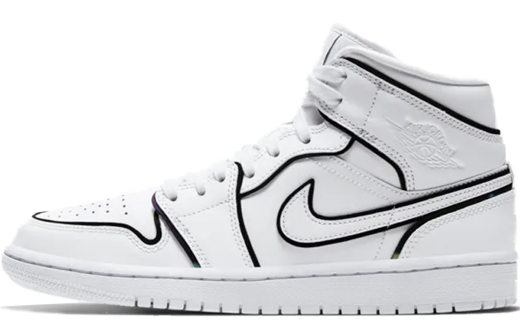 Jordan 1 Mid Iridescent Reflective White Women’s