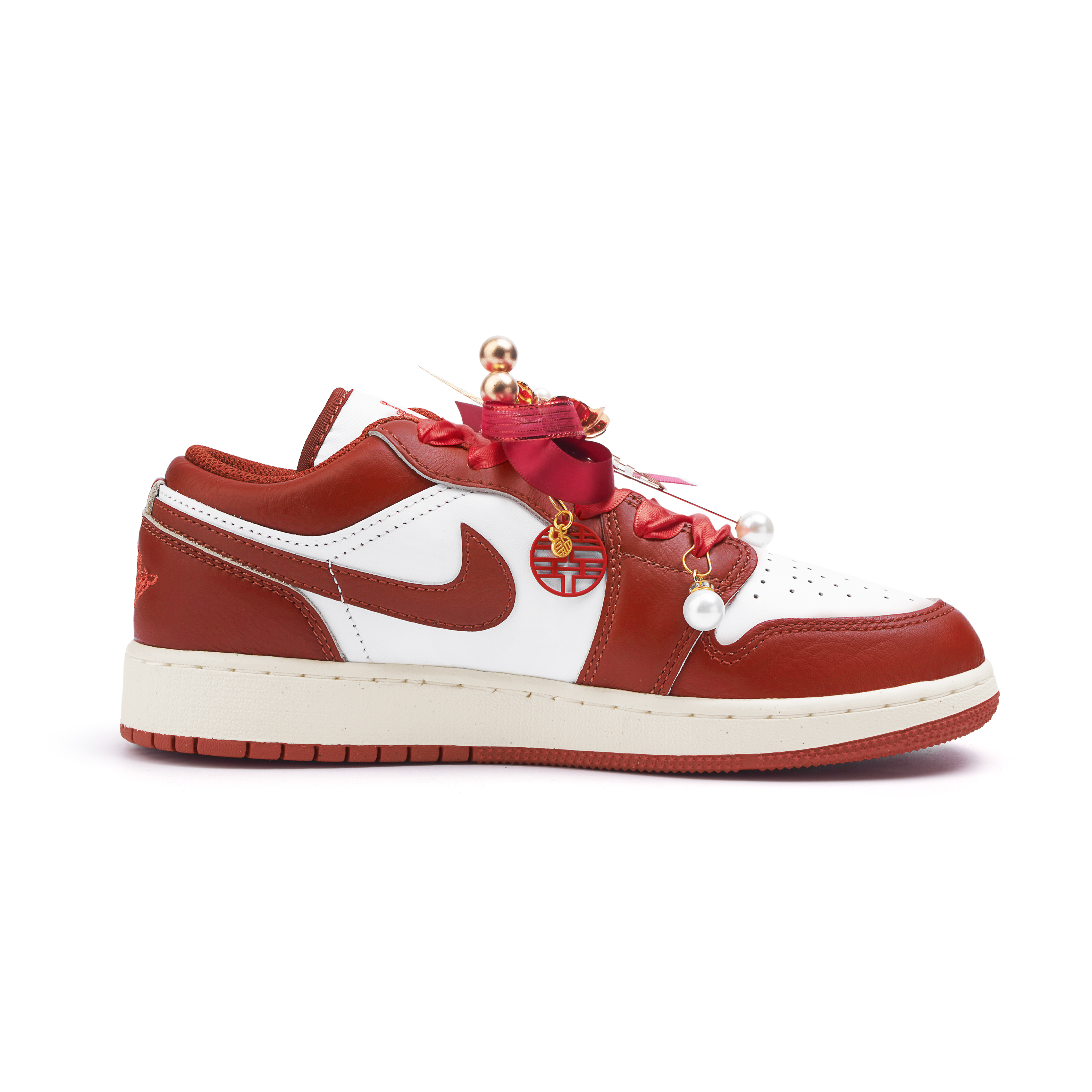 Jordan Air Jordan 1 Low top Vintage Basketball Shoes Women’s Red