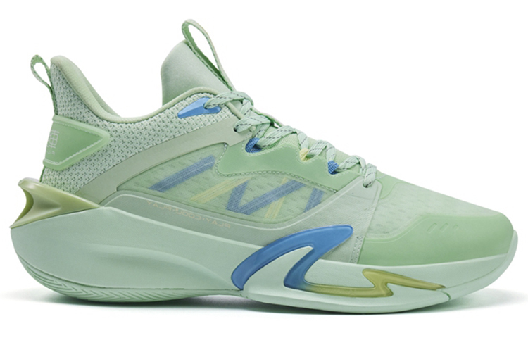 XTEP Light Feather 2 V2 Basketball Shoes Men’s Low Top Forest Green