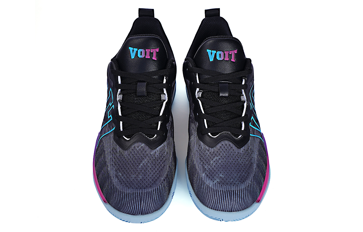 Voit Cushioning Coverage Rebound Abrasion Resistant Breathable Slip Resistant Low top Carbon Plate Basketball Shoes