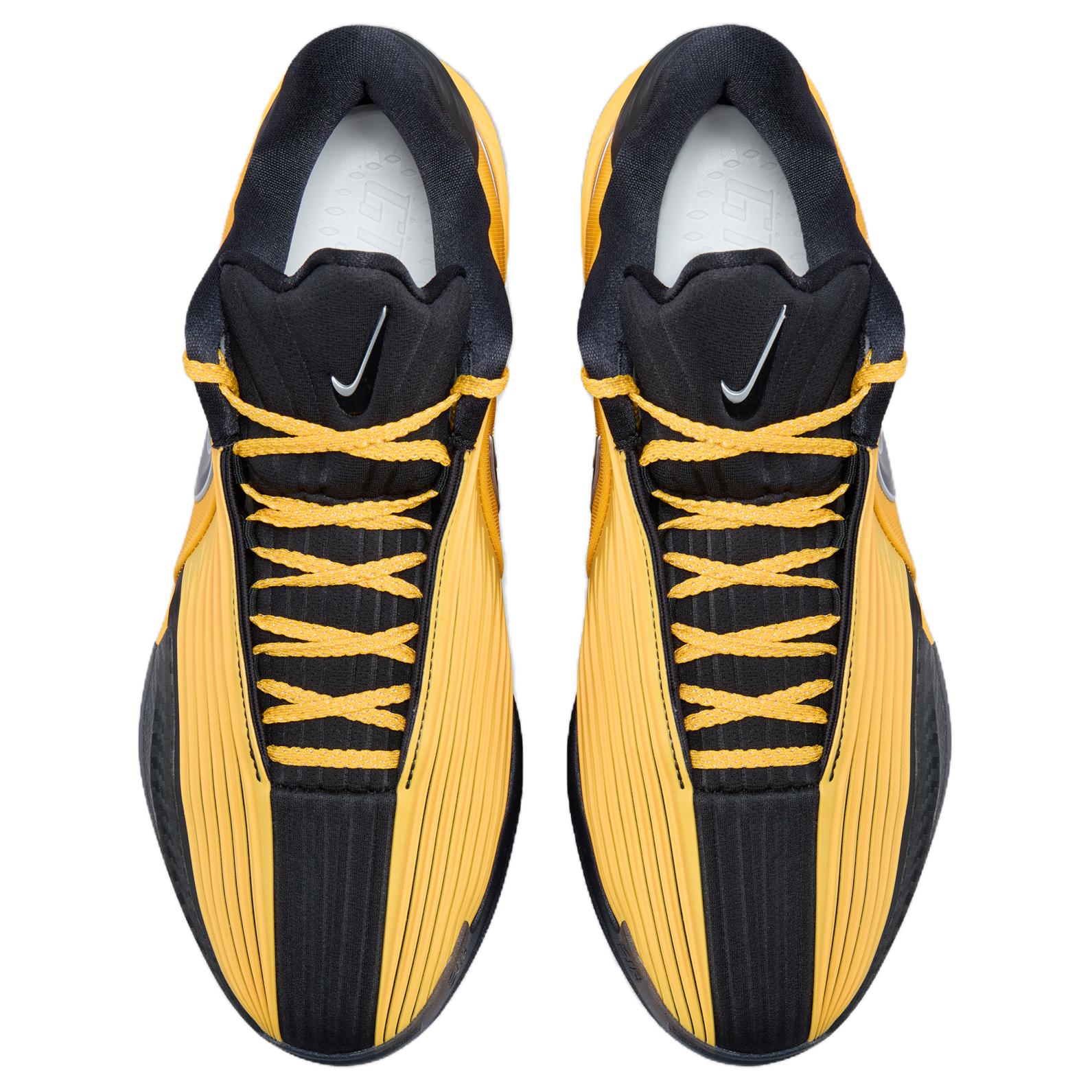 Nike GT Cut 3 Turbo Abrasion Resistant Low top Basketball Shoes Unisex Yellow