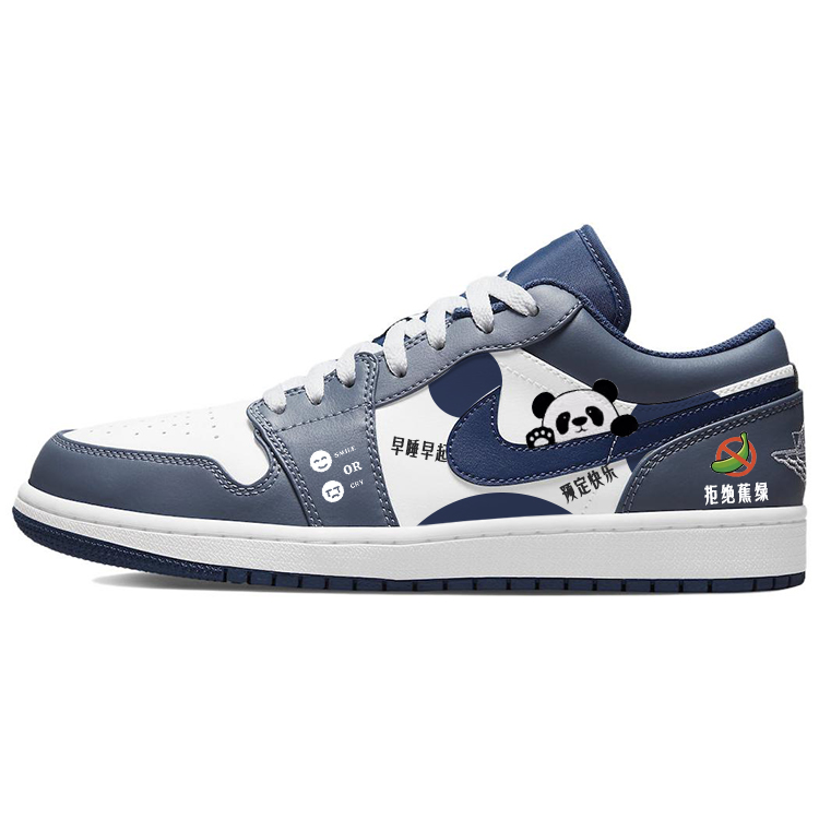 Jordan Air Jordan 1 Vintage Basketball Shoes Men’s Low Top Blue/White