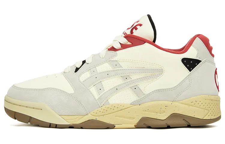ASICS Gel Fuse Kigo Basketball Shoes 'White Beige Red'