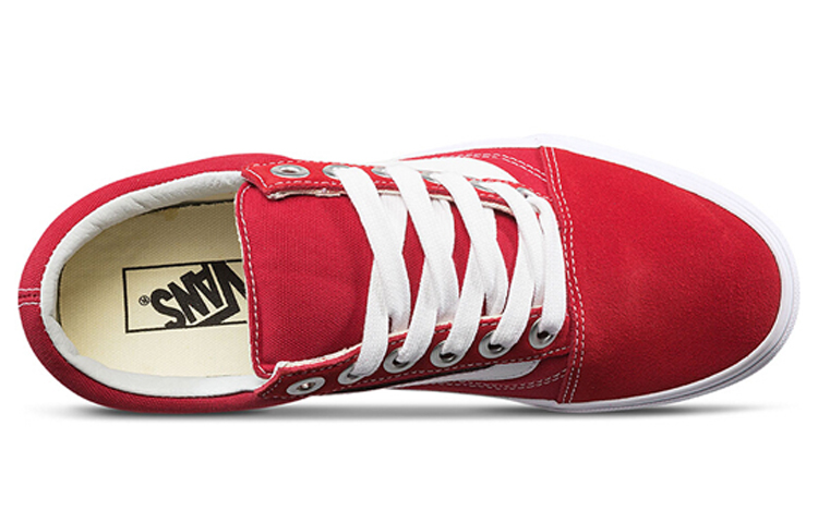 Кеды Vans Old Skool (красные) — фото 4
