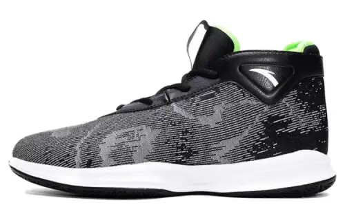 Anta Support Balance Mid top Basketball Shoes Men's Gray