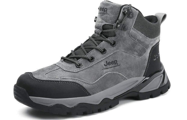 Jeep Outdoor Collection High top Outdoor Shoes Men’s Gray
