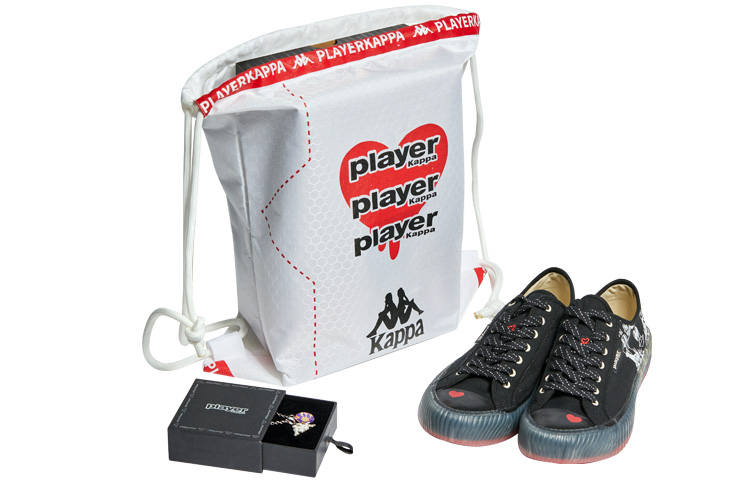 Kappa Player Artist Collaboration Edition Abrasion Resistant Slip Resistant Abrasion Resistant Slip Resistant Low top
