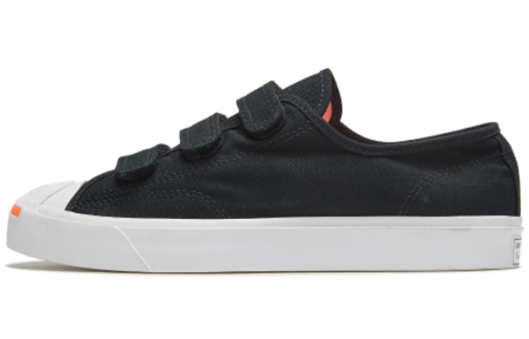 Jack Purcell Converse Low Easy-On 'Black Total Orange'