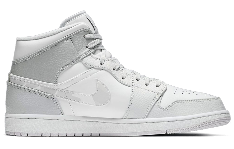 Air Jordan 1 Mid ‘Swoosh Logo Grey Camo’