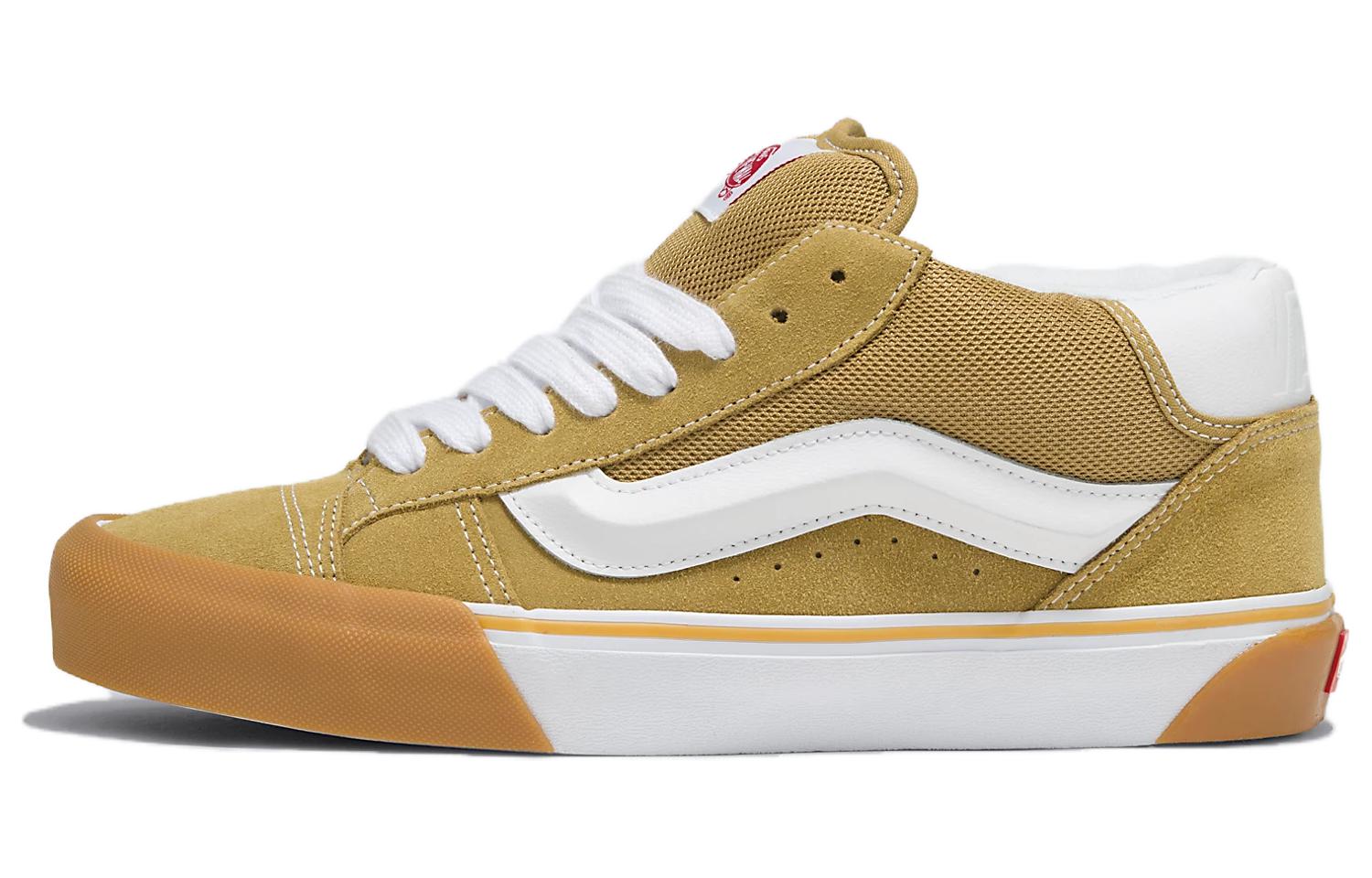 Кеды Vans (коричнево-желтые)