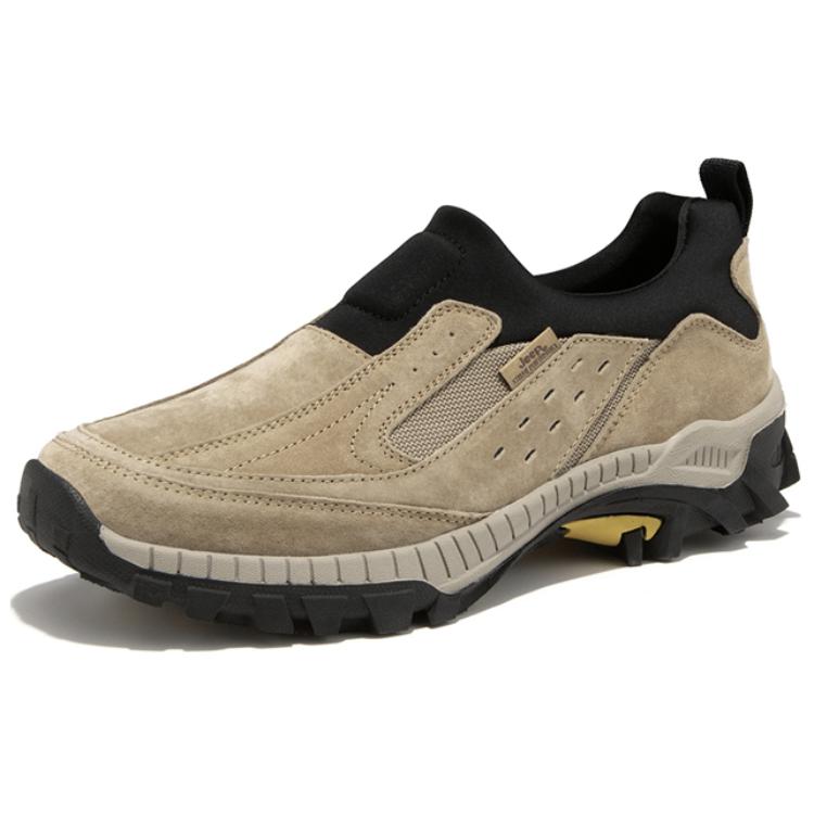 Jeep Abrasion Resistant Low top Hiking Shoes Men’s Khaki