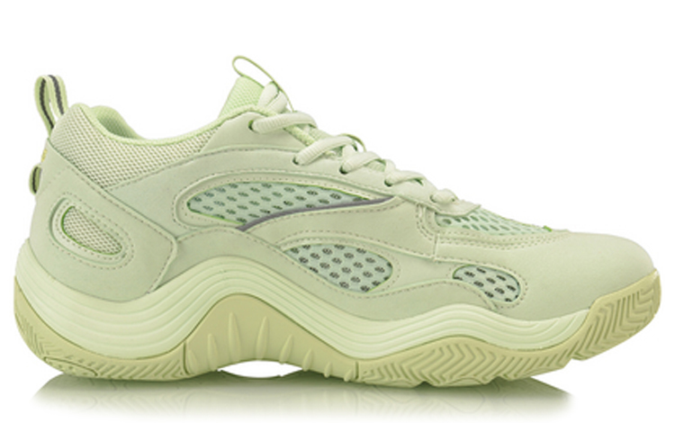Li Ning XinSheng Synthetic Leather, Textile Breathable And Lightweight Low top Vintage Basketball Shoes Unisex