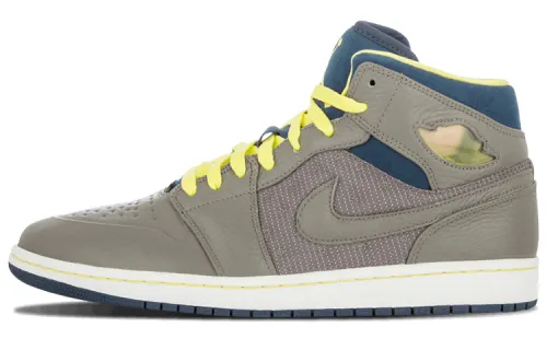 Jordan 1 Retro '97 Txt Flat Pewter Electric Yellow