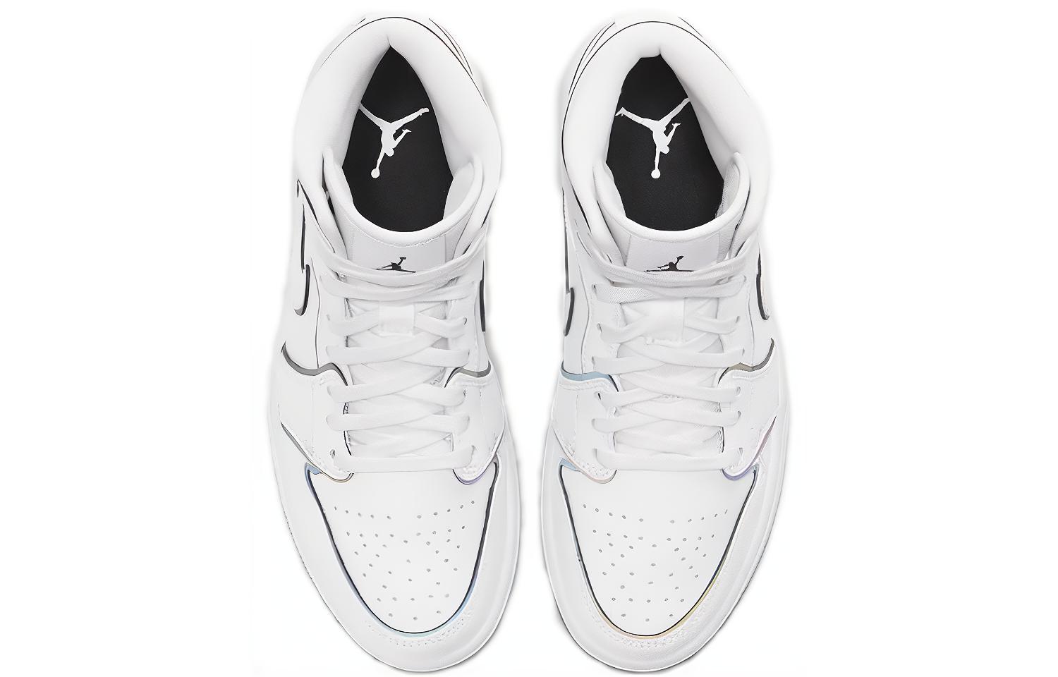 Jordan 1 Mid Iridescent Reflective White Women’s