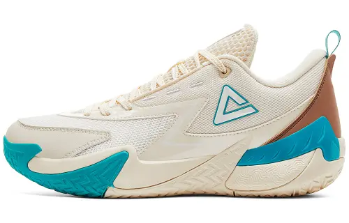 Peak Outfield Dominator V2 Ration Shoes SWR Rubber Quick Start Comfortable Trend Shock Absorbing Anti-Slip Wear Resistant Breathable Rebound Low-top Basketball Shoes Men's Light Card