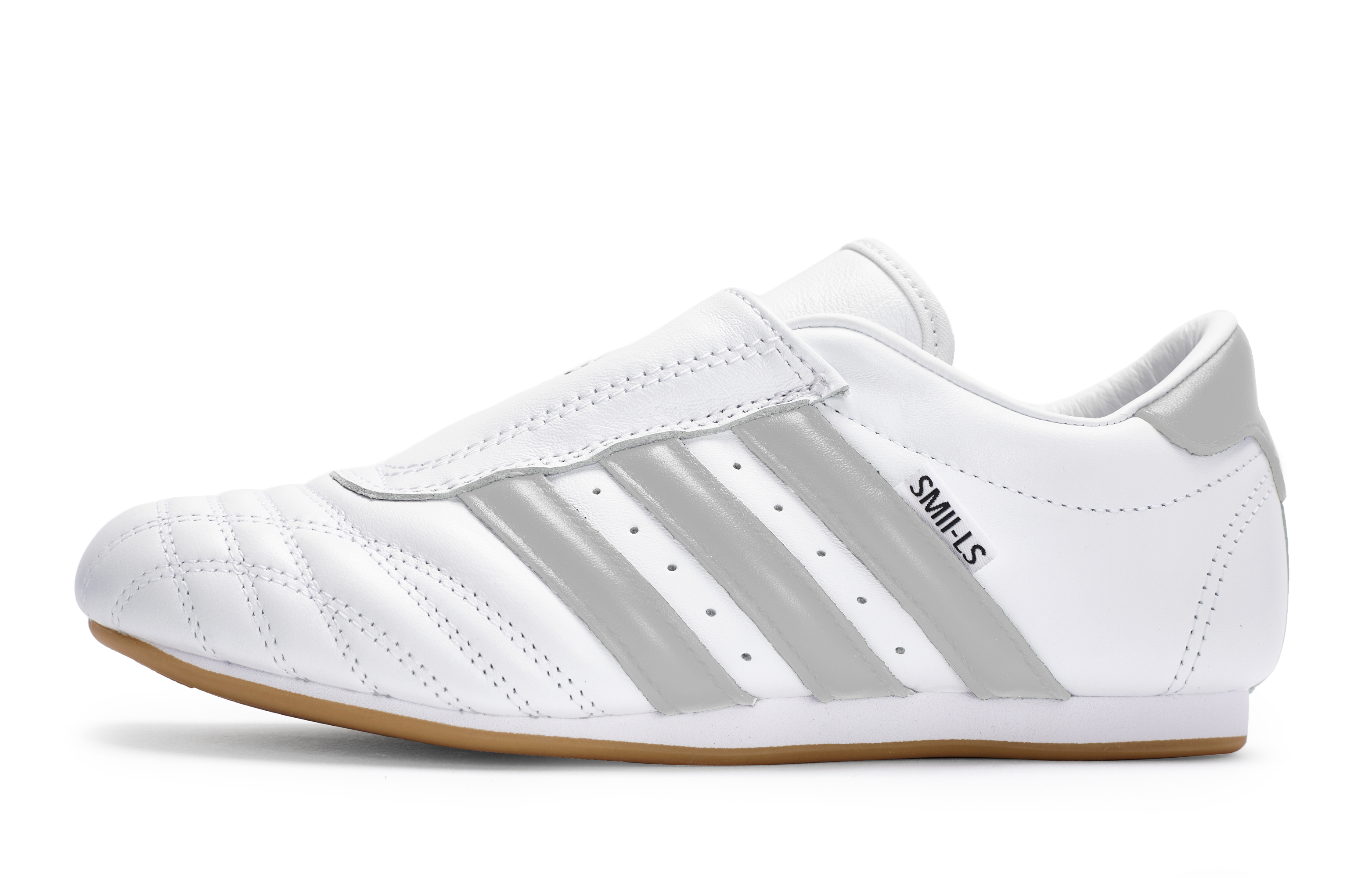 Adidas Originals Taekwondo Slip Resistant Abrasion Resistant Coverage Low top Training Shoes Unisex White Gray