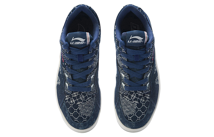 Li Ning 937 Vintage Basketball Shoes Women’s Low Top Sea Salt Blue
