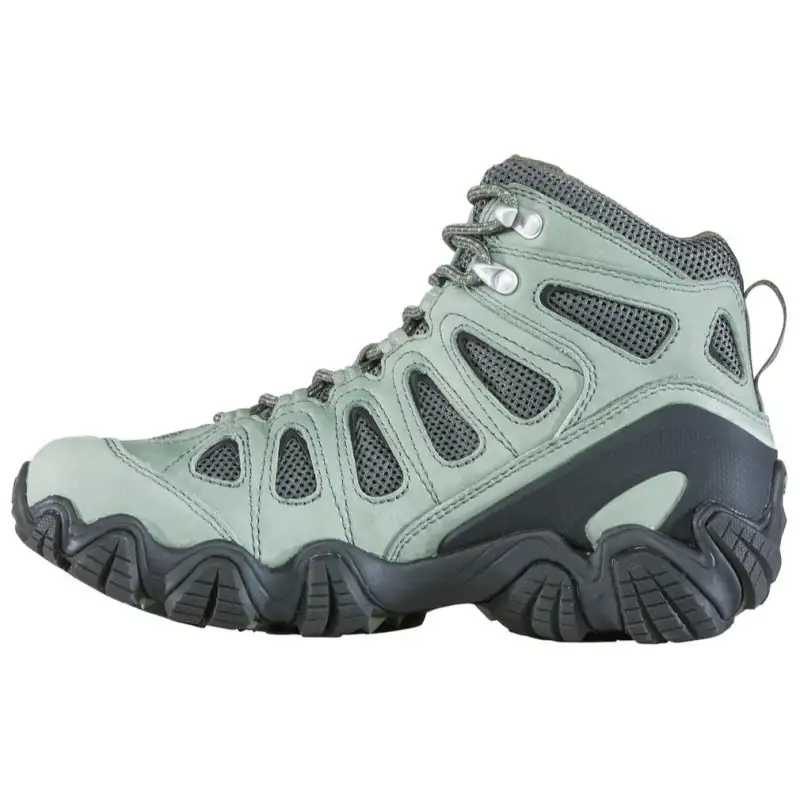 Oboz Footwear Slip Resistant Low top Mountaineering Shoes Women's Green