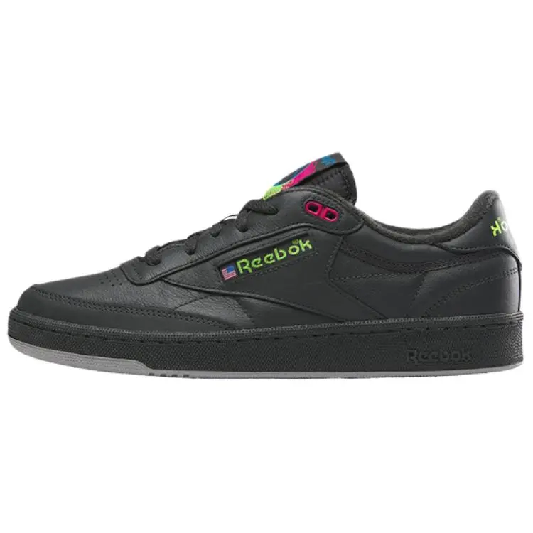 Club C Reebok 85 Vintage 'Black Pink Green'
