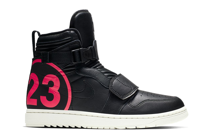 Мужские кроссовки Jordan Air Jordan 1 Moto Black Infrared 23 (черные) — Чёрный — фото 2
