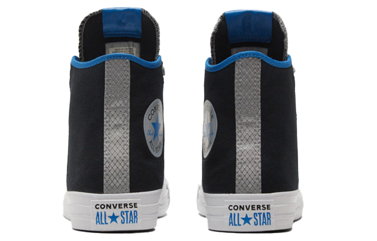 Кеды Converse Chuck Taylor All Star (черно-синие) — Чёрный / синий — фото 5