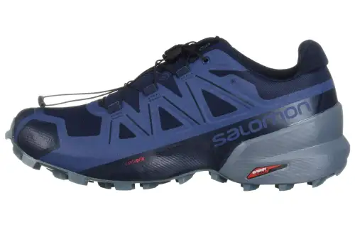 SALOMON CROSS Sports Slip Resistant Moisture Wicking Low top Outdoor Shoes Unisex Dark Blue