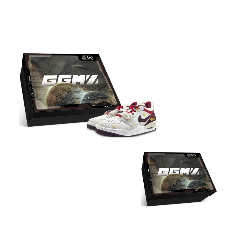 Jordan Legacy 312 Slip Resistant Abrasion Resistant Low top Vintage Basketball Shoes Men’s White