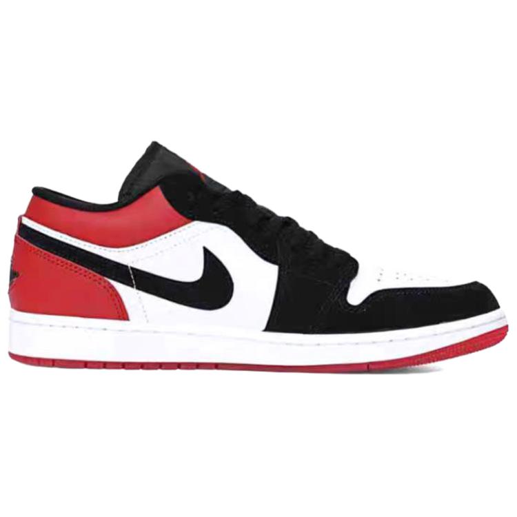 Jordan Air Jordan 1 Vintage Basketball Shoes Unisex Low Top Red/Black