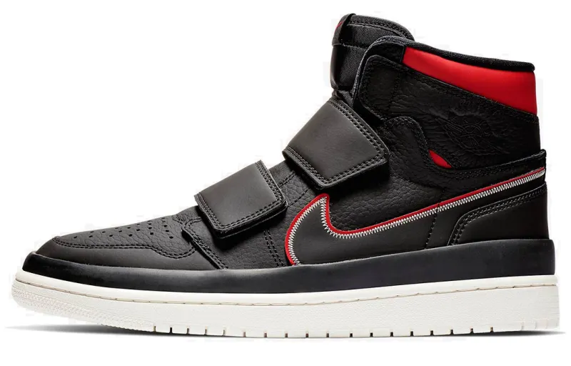 Jordan 1 Retro High Double Strap Black Gym Red
