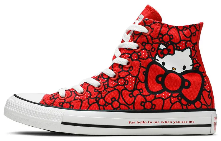 Chuck Taylor All Star Hello Kitty x Wmns Converse Hi 'Red'